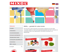 Tablet Screenshot of mixol.de