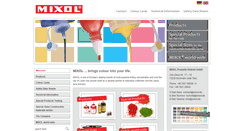 Desktop Screenshot of mixol.com