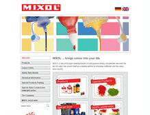 Tablet Screenshot of mixol.com